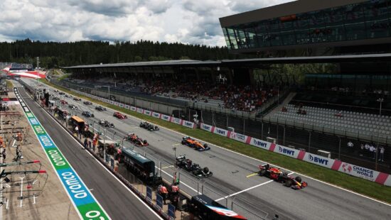 startopstelling GP Oostenrijk 2021