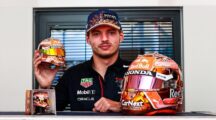 Nieuwe helm van Max Verstappen voor de GP van België