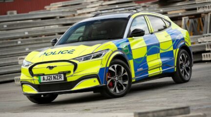 Ford Mustang Mach-E nu ook als politieauto