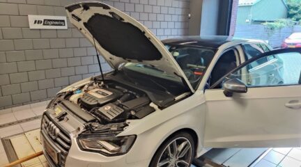 Meer vermogen dan verwacht voor de Audi S3!