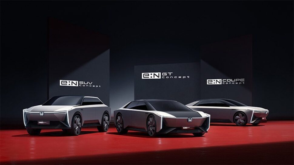 Honda concepts cars met Cybertruck-invloeden