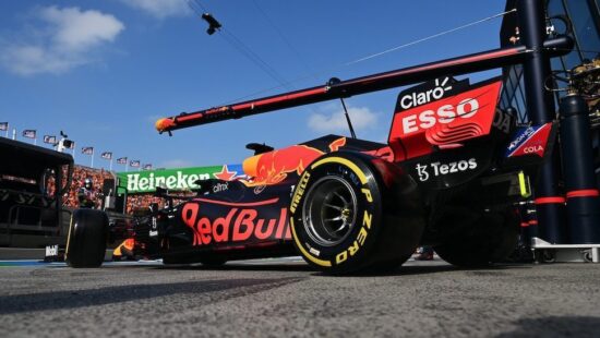 Achterwielophanging Red Bull