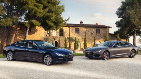 bijzondere Maserati vloot