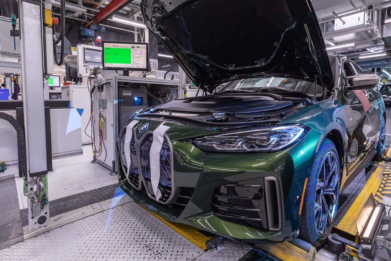 BMW i4 productie