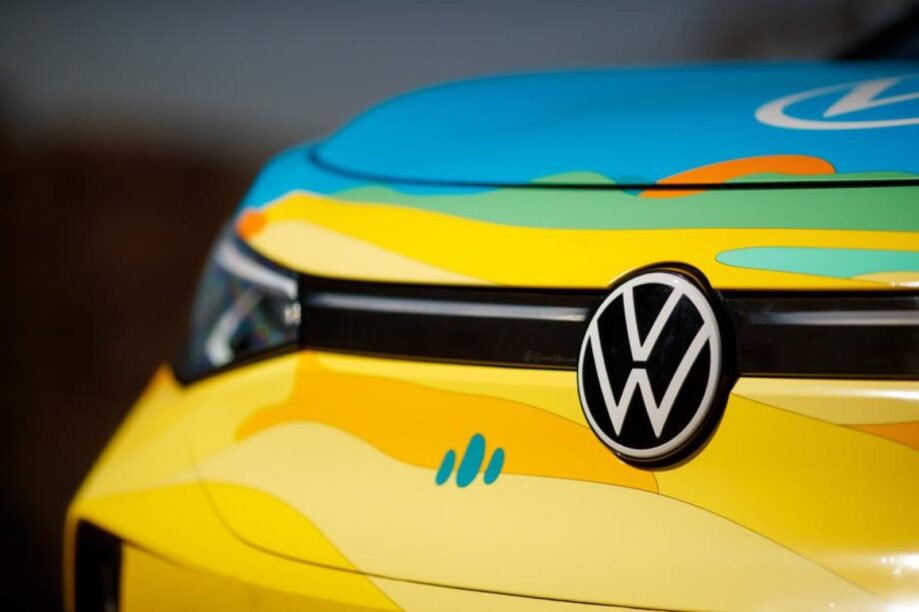 Elektrische rallyauto van Volkswagen