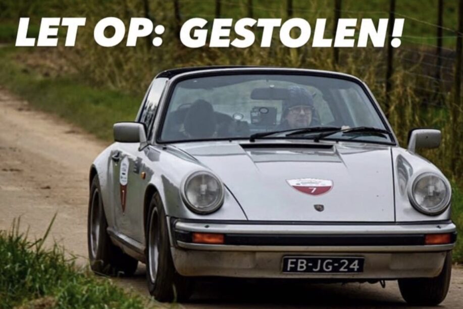 Klassieke Porsches gestolen