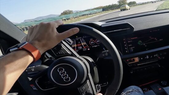 Audi RS3 2022: POV op het circuit