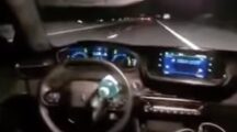 Video: stoer doen achterin je zelfrijdende Peugeot 508..