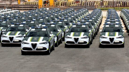 Alfa Romeo Stelvio als charmante politieauto