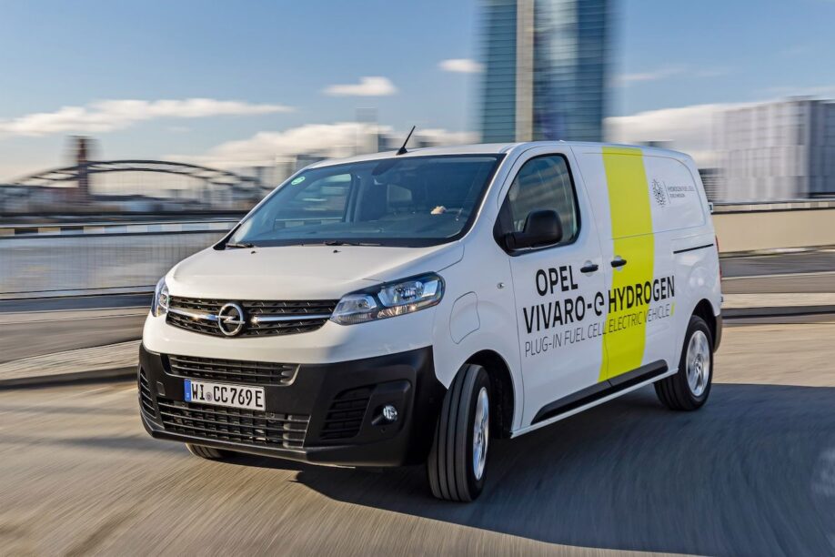 Opel Vivaro-e Hydrogen is gek op water