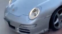 Video: dronken vader en zoon slopen Porsche 911