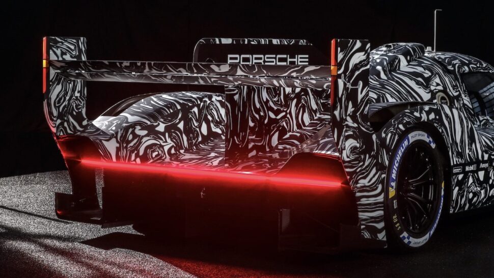 Een eerste blik op de gloednieuwe Porsche Le Mans auto