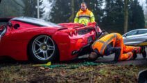 Ferrari Enzo crasht