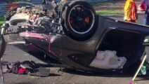 Video: aanloop naar keiharde AMG GT R crash