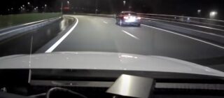 Video: Audi-rijder heeft geen zin in politie