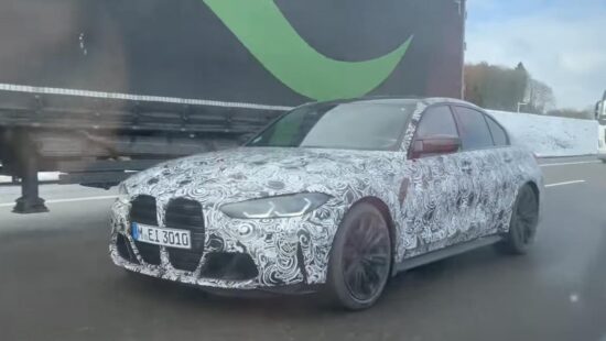 BMW M3 CS gesnapt in Oostenrijk