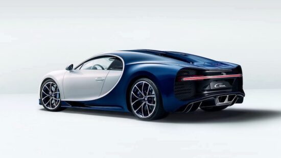 Bugatti Chiron met Ferrari SF90 aan opties