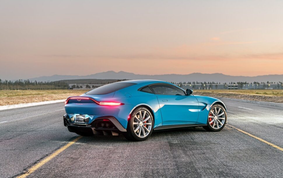 Gepantserde Aston Martin Vantage