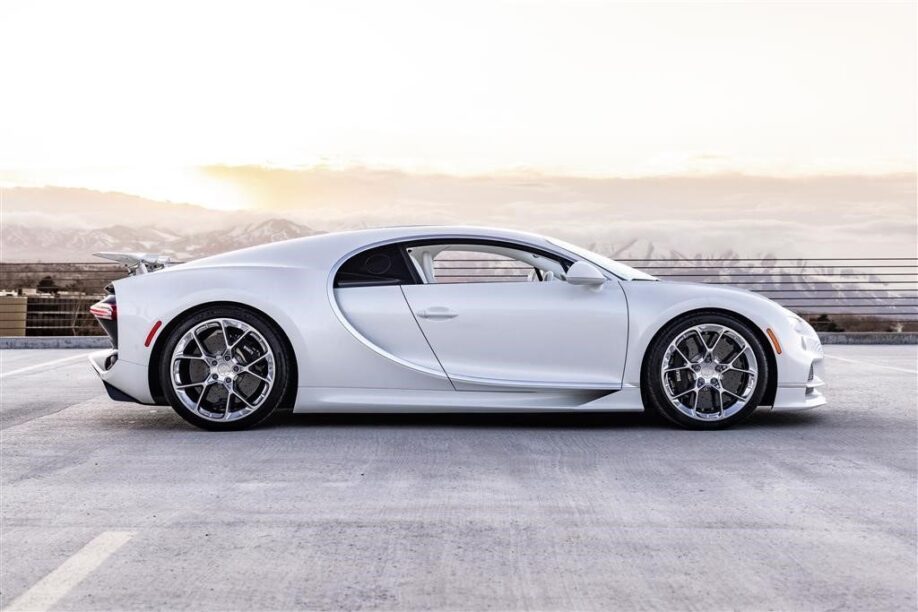 De Bugatti Chiron van Post Malone