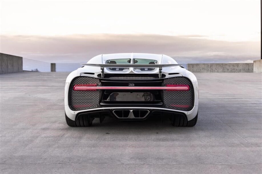 De Bugatti Chiron van Post Malone