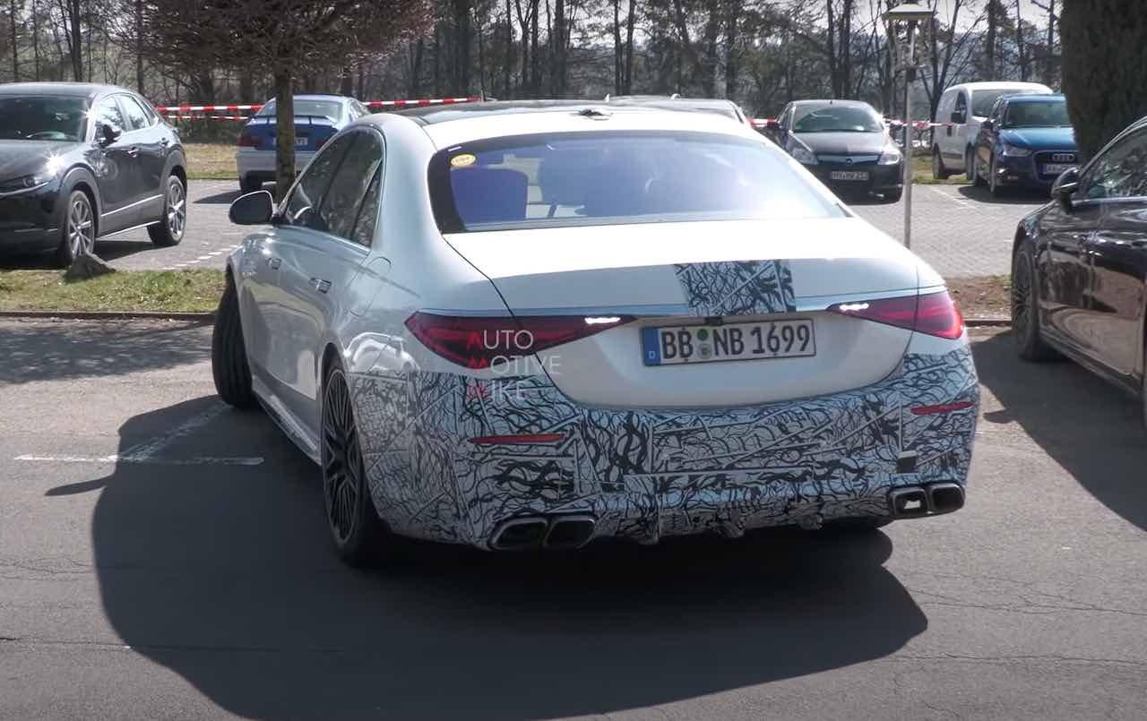 Video: nieuwe Mercedes-AMG S63e gesnapt