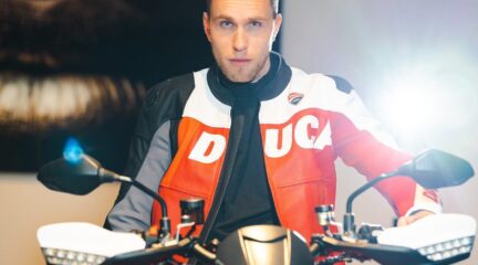 De nieuwe Ducati van Nicky Romero