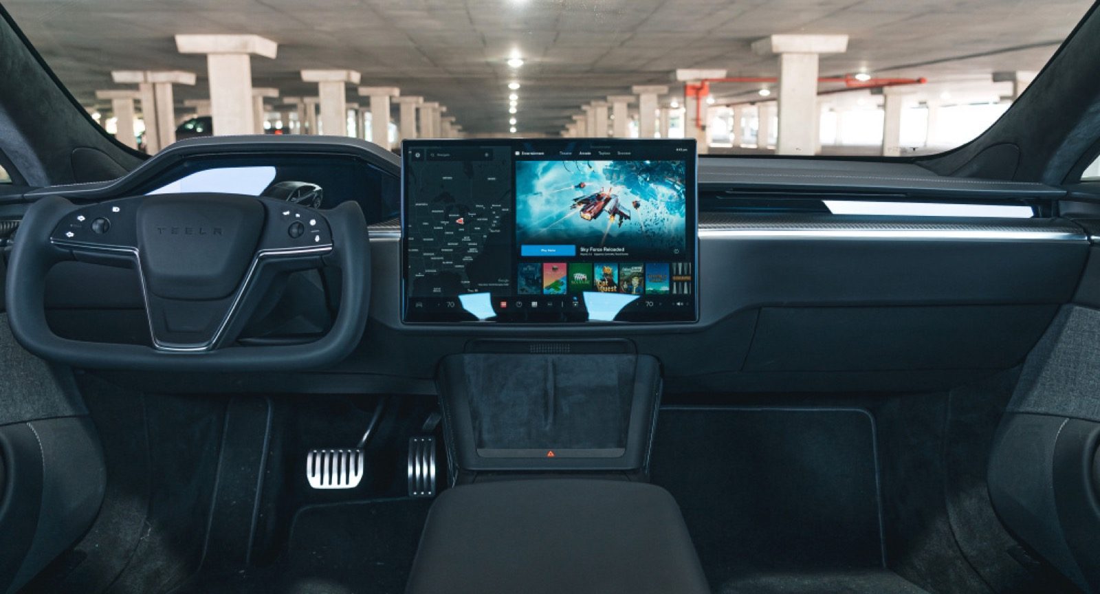 draaiend scherm voor Tesla
