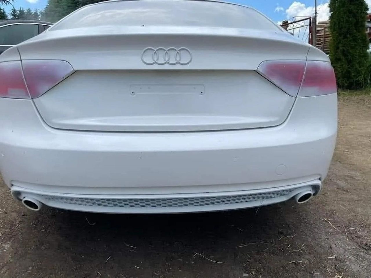 Overgespoten Audi A5