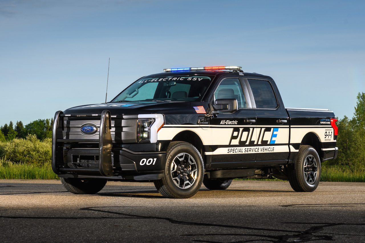 Eerste elektrische Ford F-150 politieauto is een feit