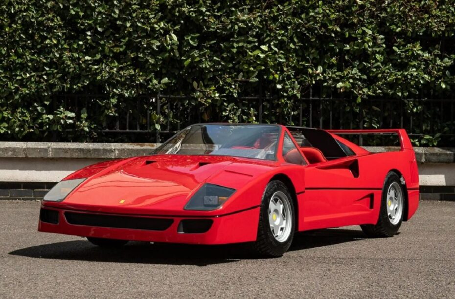 Go-kart is gevormd naar de iconische Ferrari F40