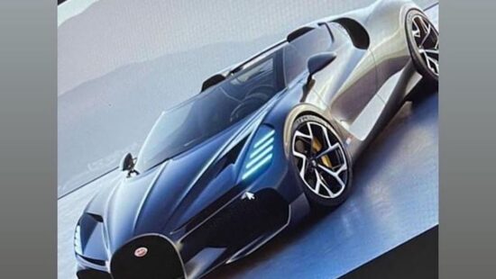 Eindelijk verliest de Bugatti Chiron zijn dak