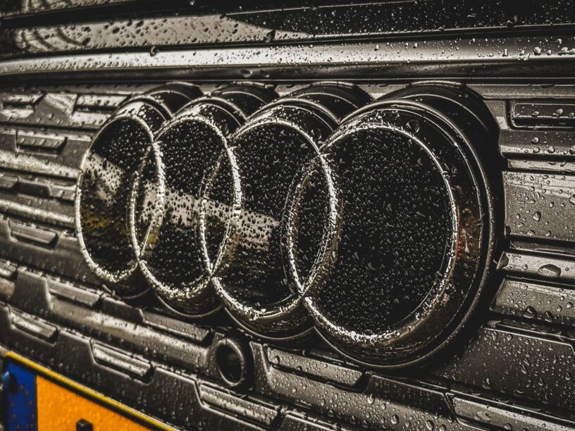 Audi logo grille