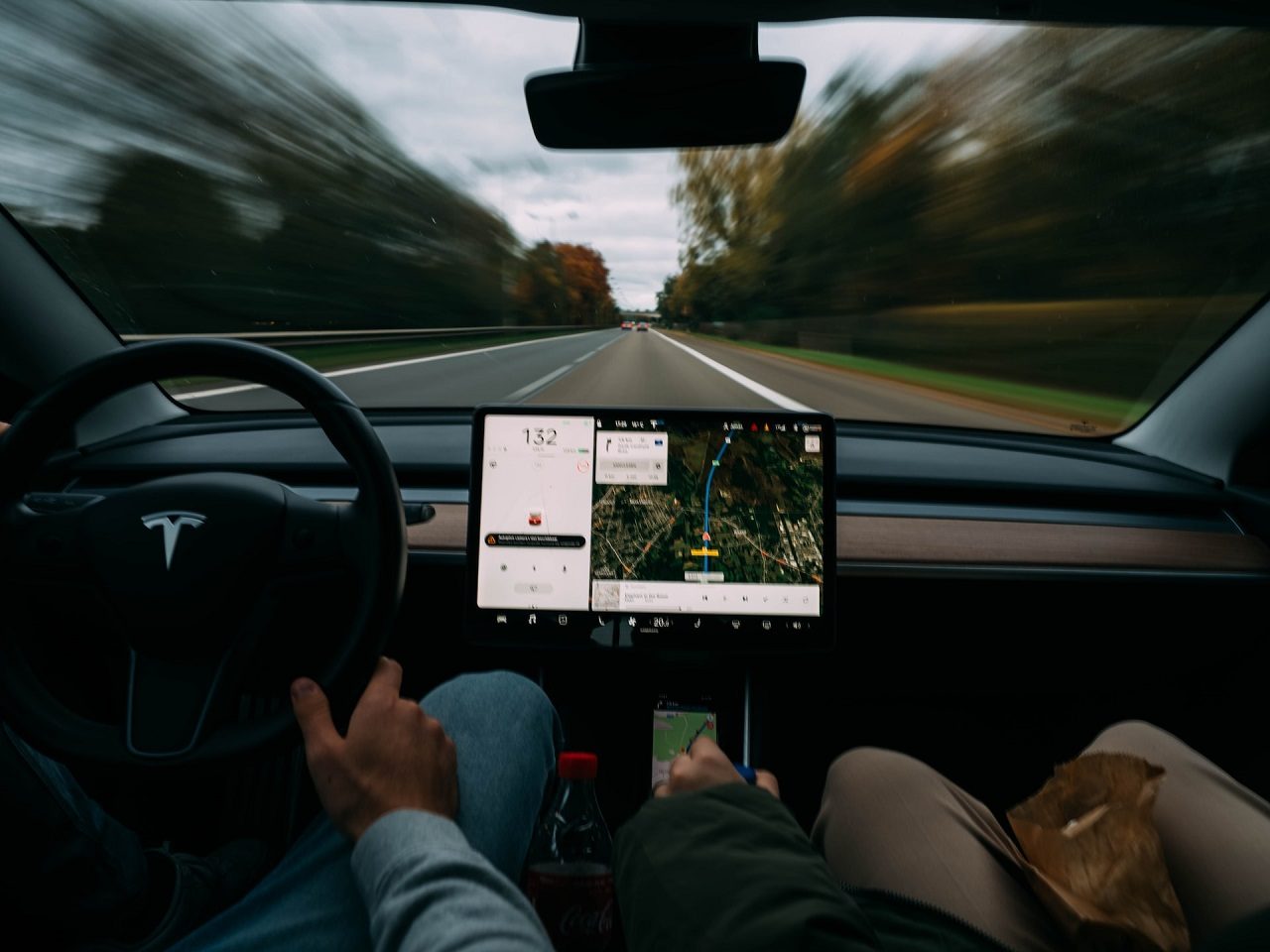 Tesla-eigenaren autopilot
