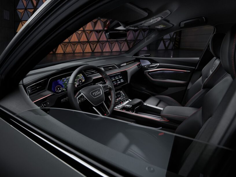 Audi Q8 e-tron interieur facelift