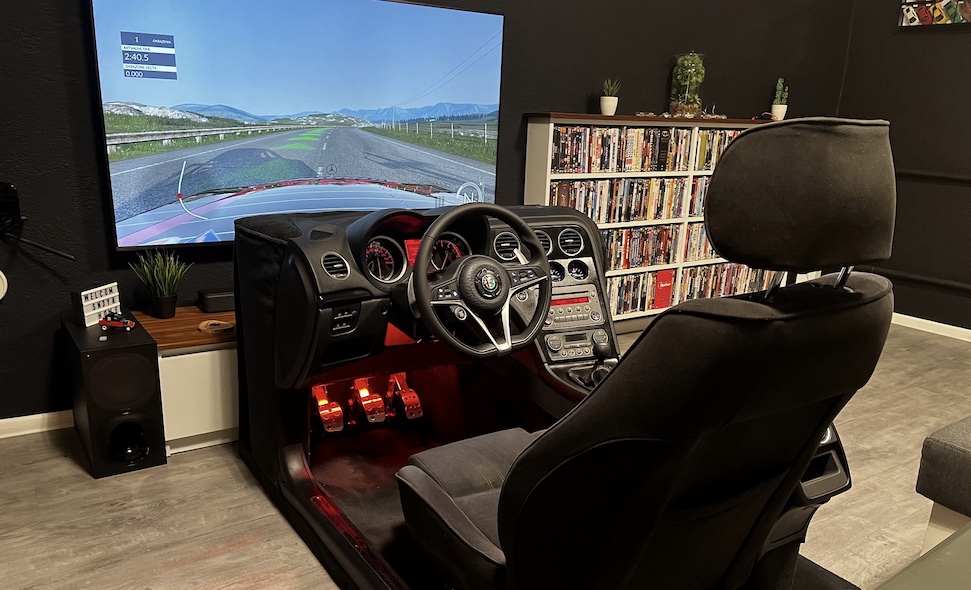Alfa Romeo Brera simulator