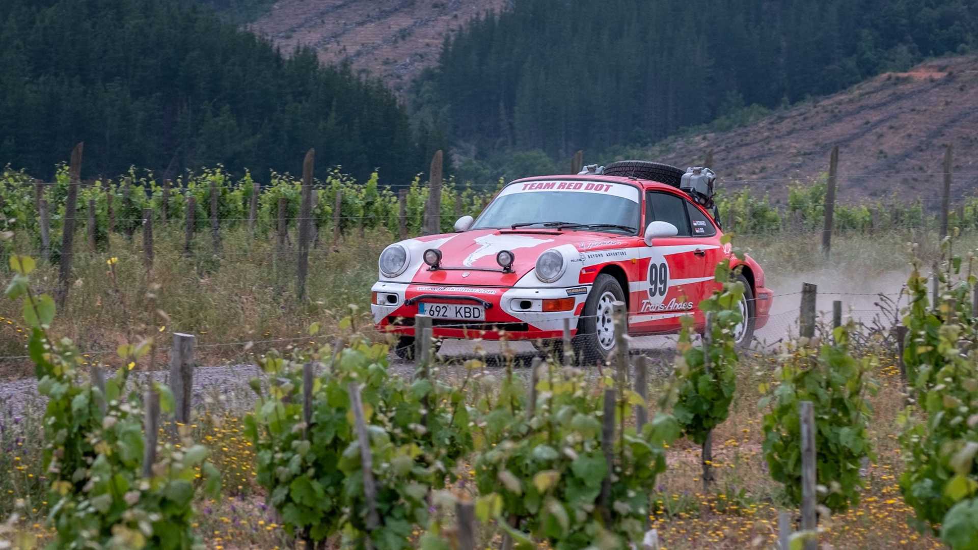 getunede rally-Porsches