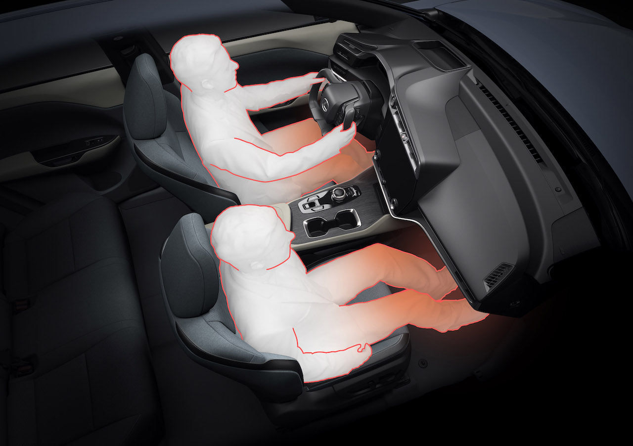 Lexus RZ stralingsverwarming