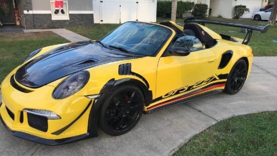 Is deze Porsche GT3 Boxter is goud of fout?