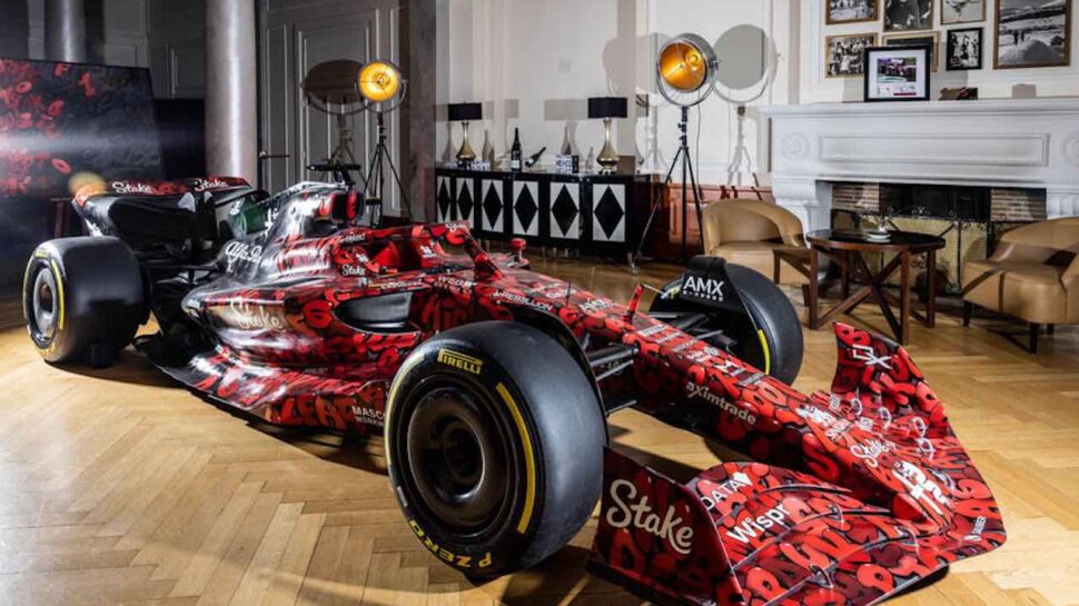Alfa Romeo F1-auto heeft een vette livery 