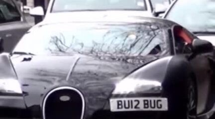 Video: Bugatti-hufter rijdt als een malle door Londen