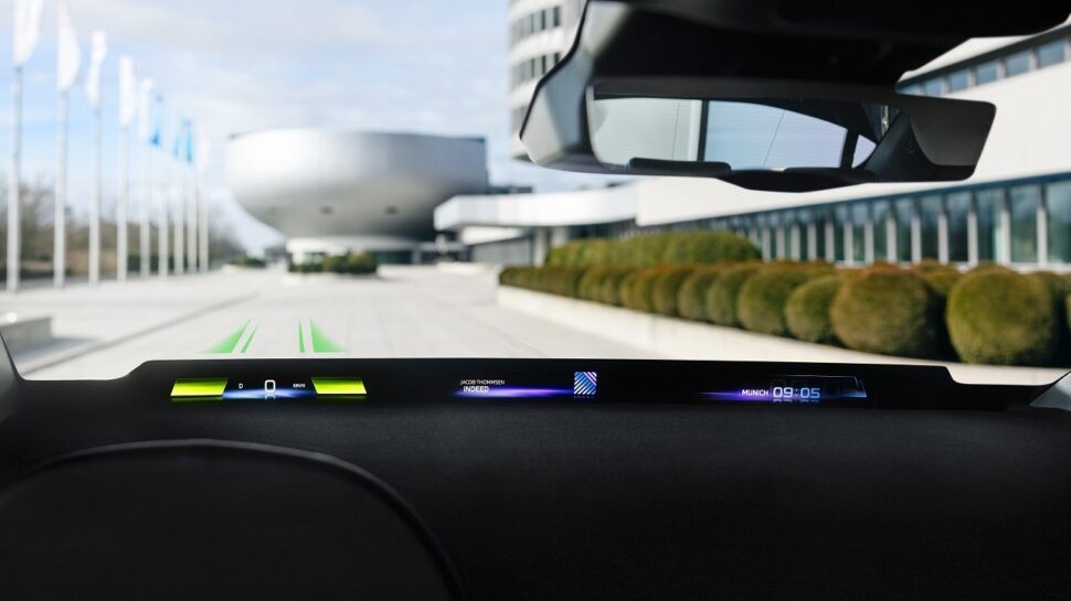 BMW komt met Panoramic Vision: head-up display over de volledige breedte