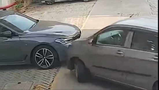 Video: BMW slachtoffer van waardeloze automobilist