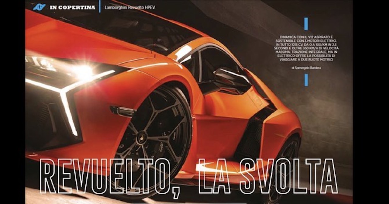 BREEK: Lamborghini Revuelto gelekt