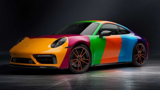 7 Porsche kleurtjes