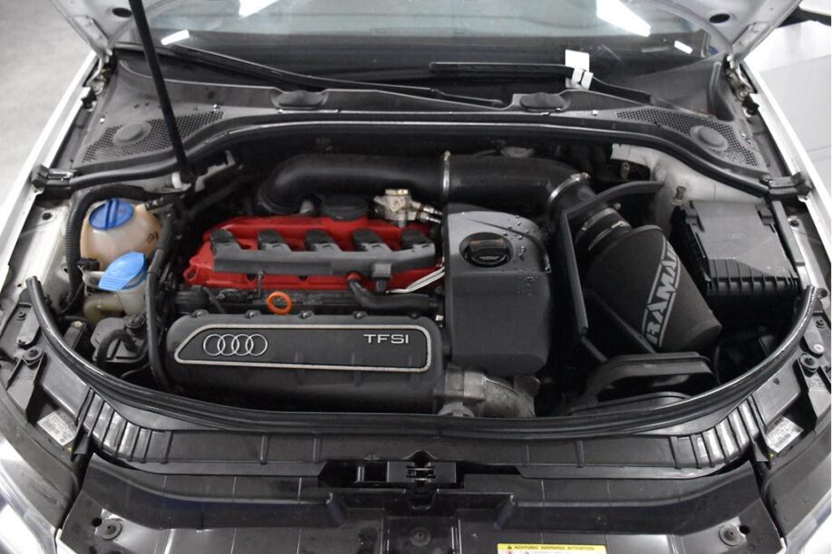Plofkraak-Audi RS3 bij Domeinen