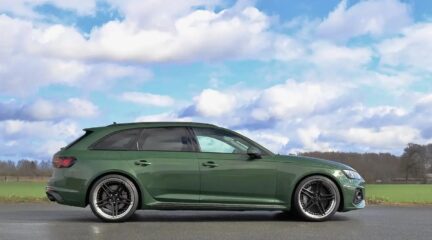 groene RS4 Avant