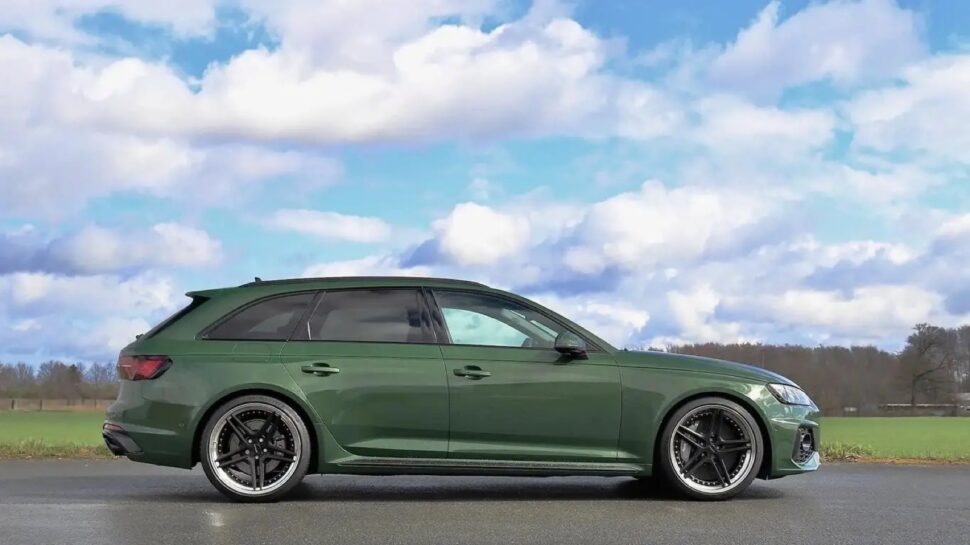 groene RS4 Avant