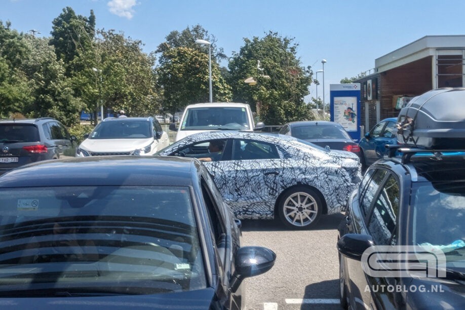 Mercedes EQA Sedan spyshots
