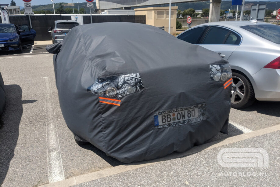 Mercedes EQA Sedan spyshots
