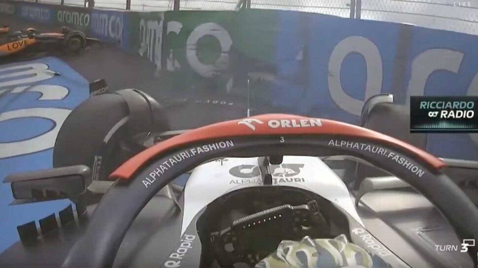 Breek: Ricciardo breekt pols tijdens crash, mist GP Zandvoort